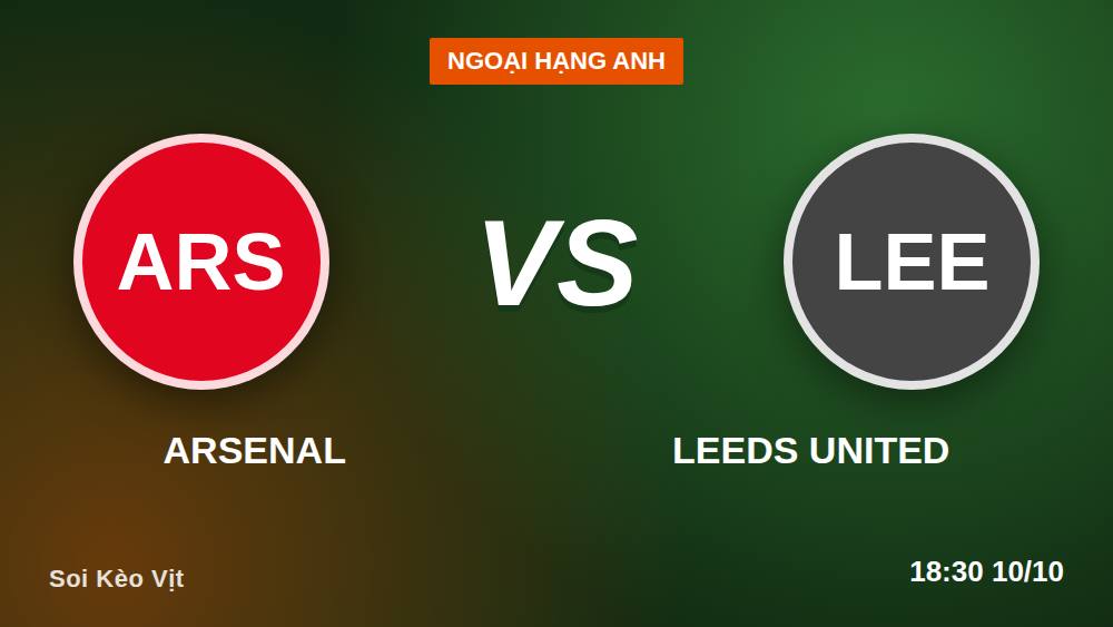 Arsenal vs Leeds: Góc nhìn CĐV địa phương trước giờ bóng lăn