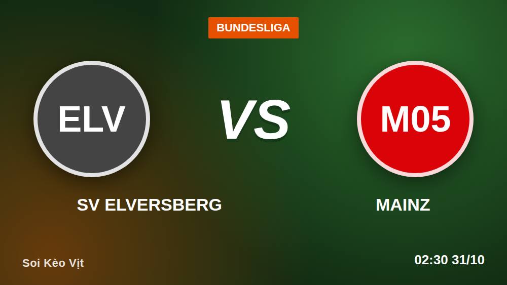 Elversberg vs Mainz 30/10: Điều gì đã đổi ở Bundesliga 2026/27?